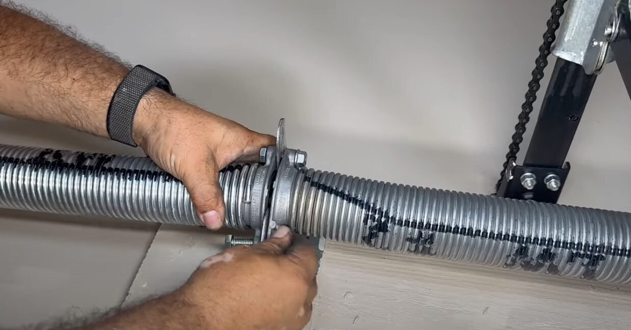 Professional garage door spring repair services in Grove City, Ohio, ensuring safe and reliable operation of your garage door system.